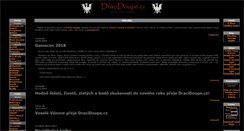 Desktop Screenshot of dracidoupe.cz