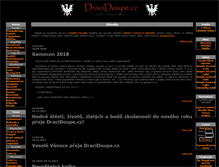 Tablet Screenshot of dracidoupe.cz